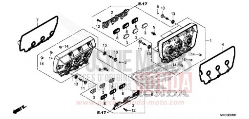 COUVERCLE DE CULASSE GL1800L de 2020